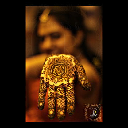 Bridal mehendi