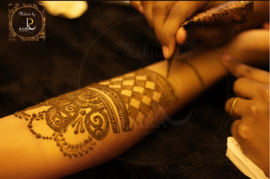Bridal mehendi