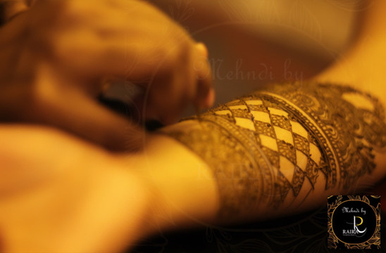 Bridal mehendi