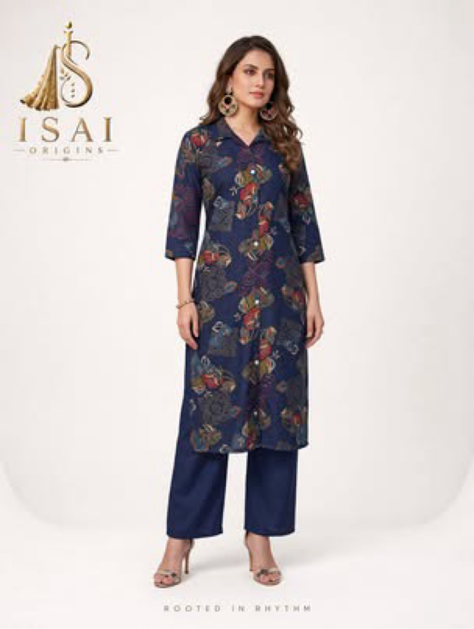 ISAI Origins Printed Kurti Set