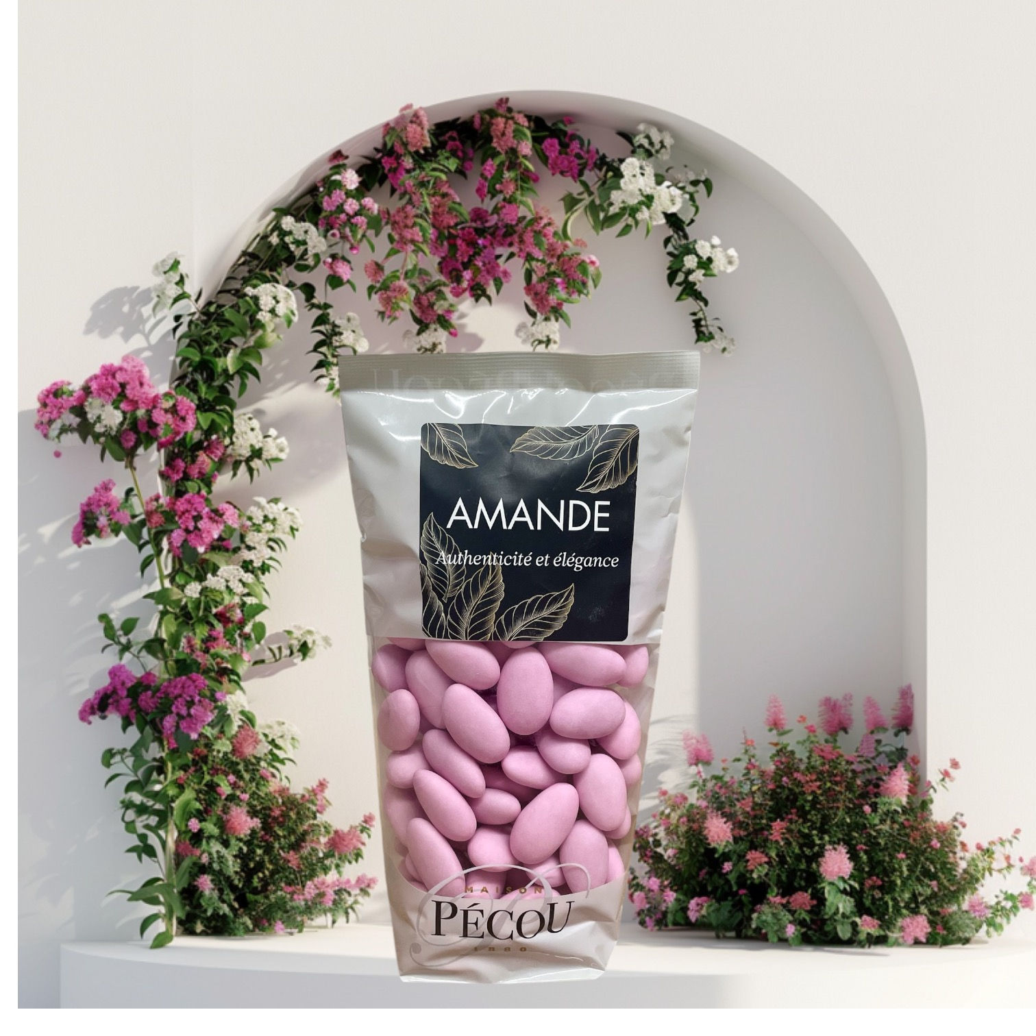 Dragées Pécou Amandes Catalanes Rose Pâle