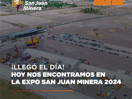 THE FIRST DAY AT THE EXPO SAN JUAN MINERA 2024 WAS FANTASTIC!