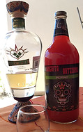 Artisian sangrita and tequila