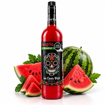 Sangrita la casa diez sabor sandia