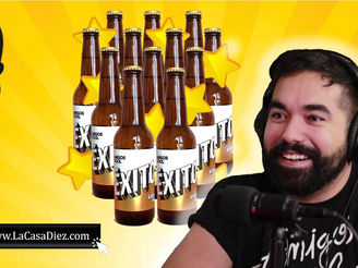 CERVEZA ÉXITO, la Cerveza del Youtuber y empresario Jacobo Wong