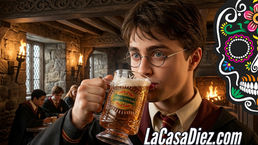 Cerveza de mantequilla de harry potter