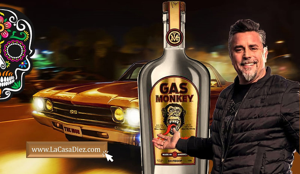 💀 TEQUILA GAS MONKEY, un destilado infusionado con canela, de Richard