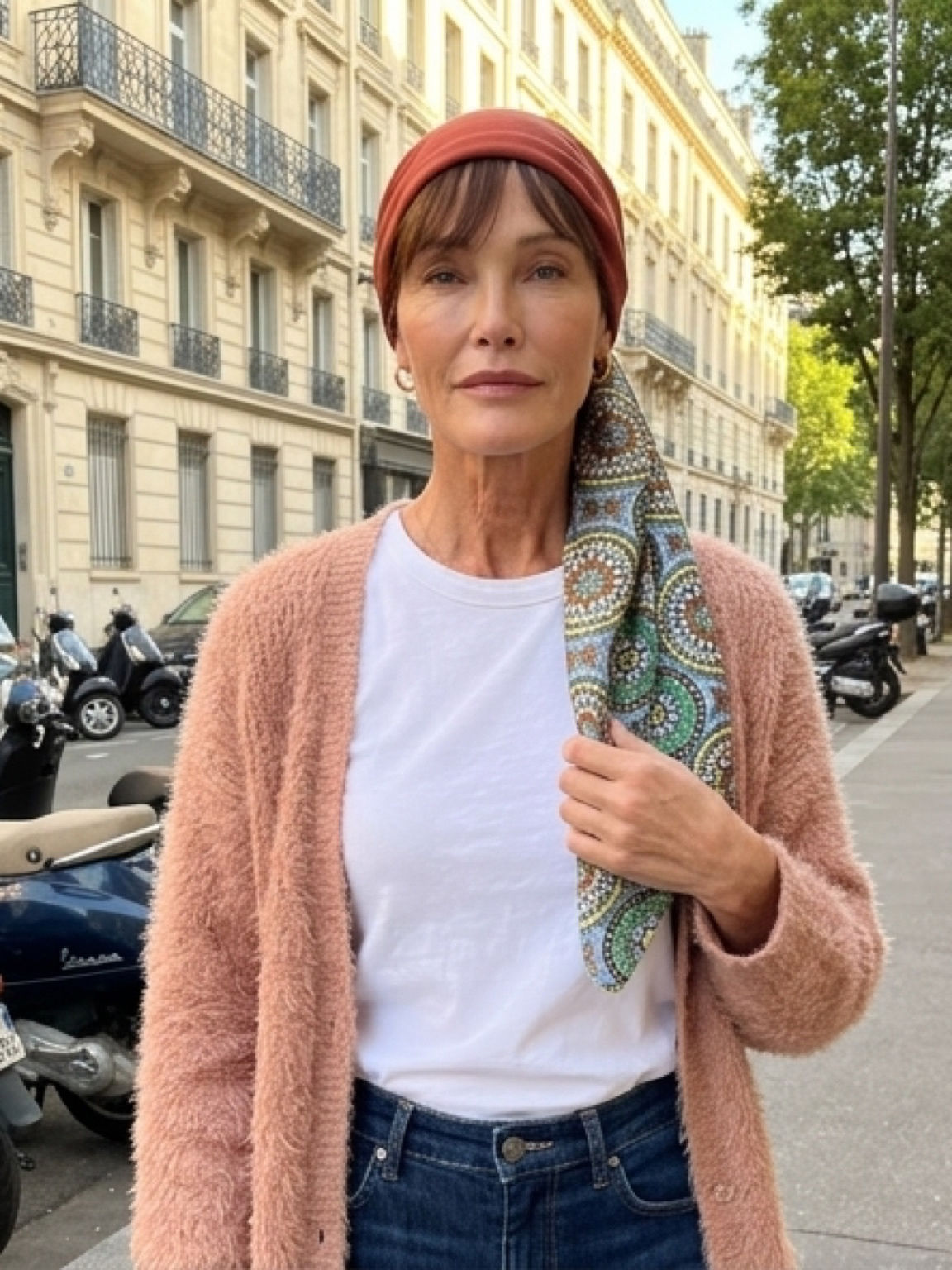 Foulard Nessa coton