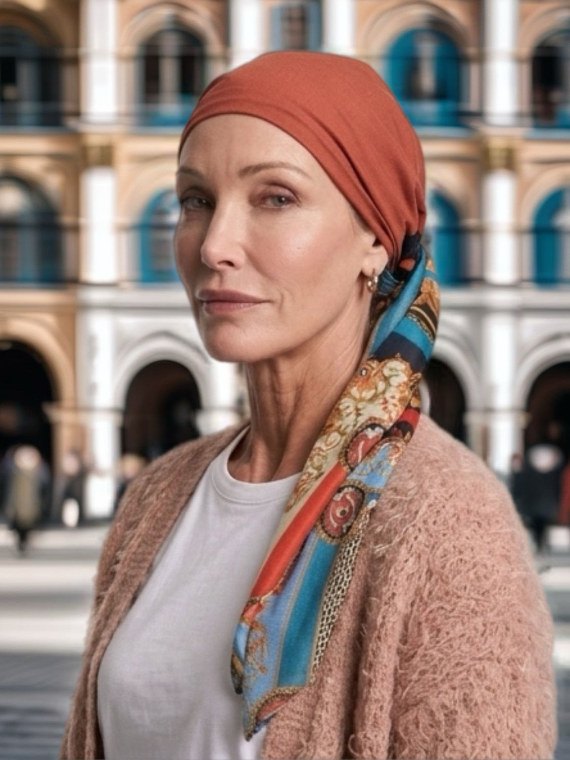 Foulard Nessa coton
