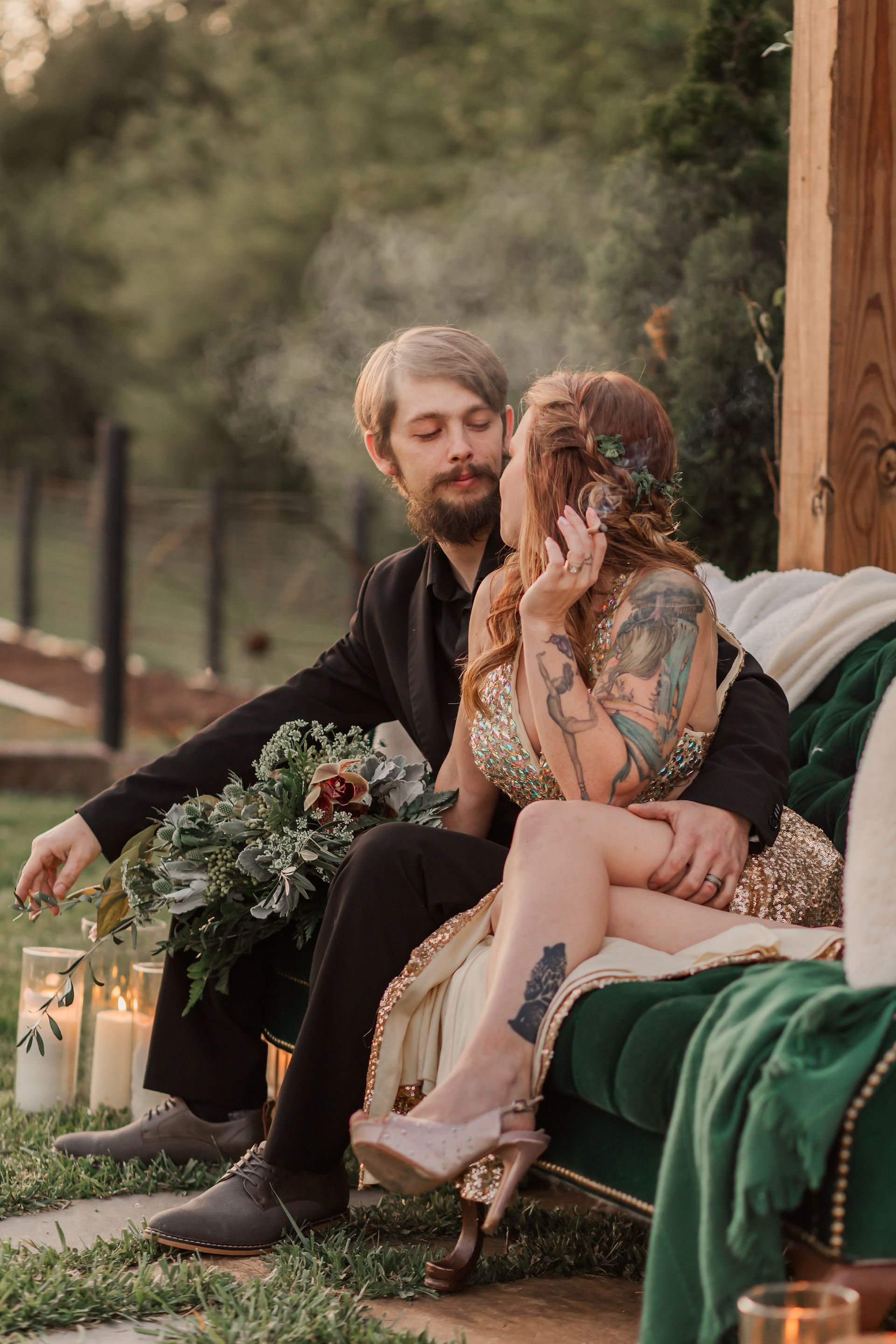 420 Styled Shoot with a Hemp Bar by Hemp House at Moser Manor Farms in Chattanooga, TN photographed by Ivey Photo
