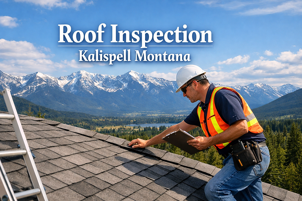 Roof Inspection Kalispell Montana