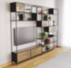 ספריה לקיר טלוויזיה