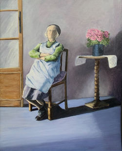 woman in chair