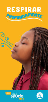 Vida e Saúde, Vida e Saúde Kids, Feira Vida e Saúde, Banner, Banner Feira Vida e Saúde Kids, Menina respirando, Banner Ar Puro