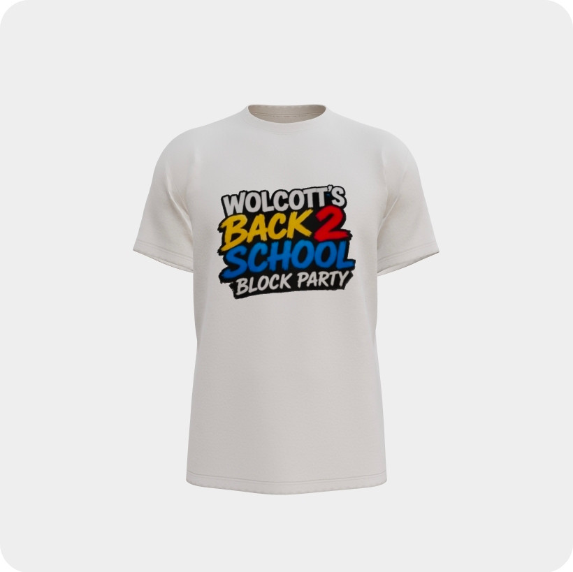 Thumbnail: Wolcott Back 2 School Block Party T