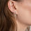 Thumbnail: Diamond two row ear climber