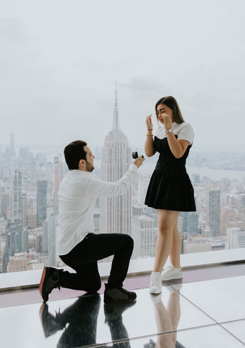 Fotógrafo propuesta de matrimonio en Nueva York