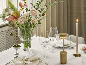 Danish elegance for summer entertaining - Blossi table mini lamp by Nuura, Copenhagen