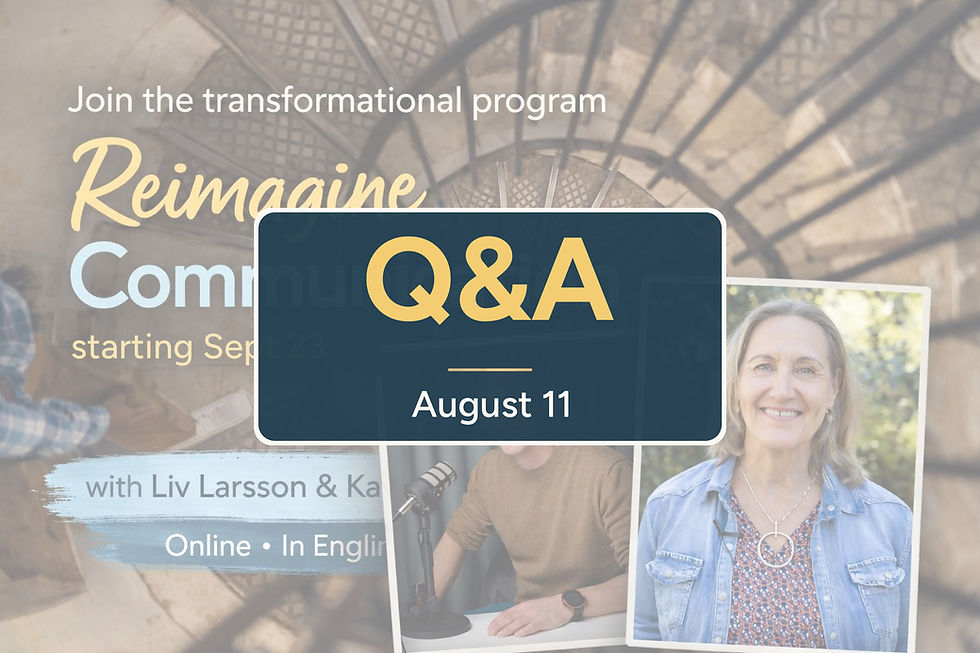 Q/A for the Reimagine Communication Program