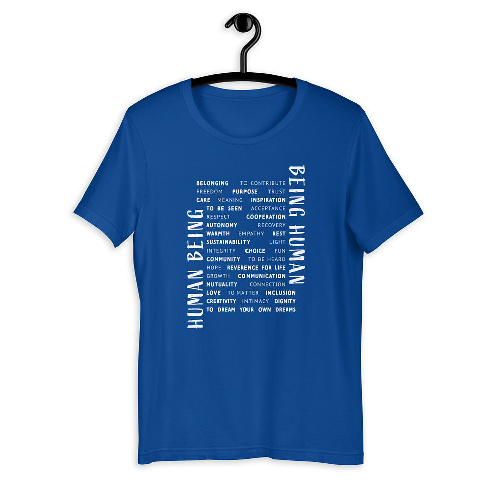 Miniatyrbild: Human being Being human T-shirt