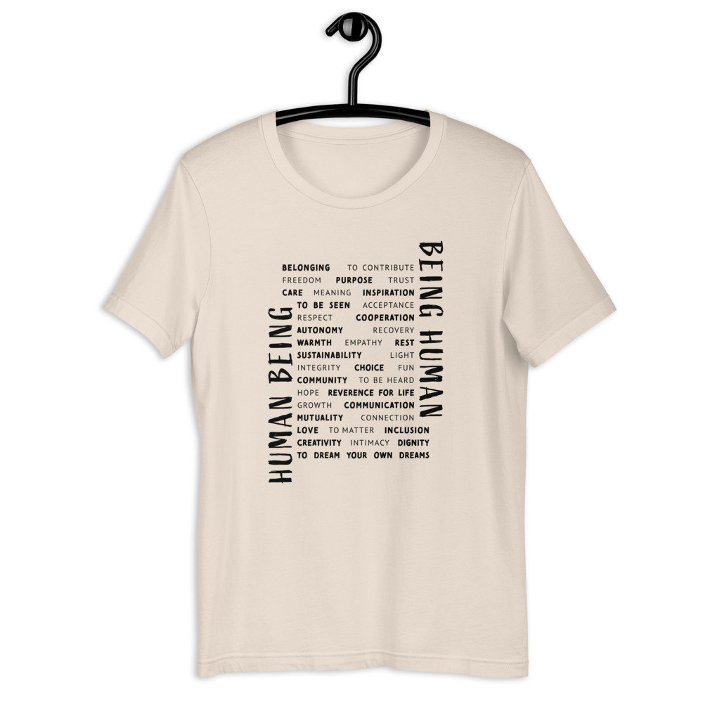 Being Human T-Shirt Unisex | Friare Liv Eng