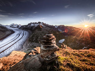 Morgengruss aus der Aletsch Arena