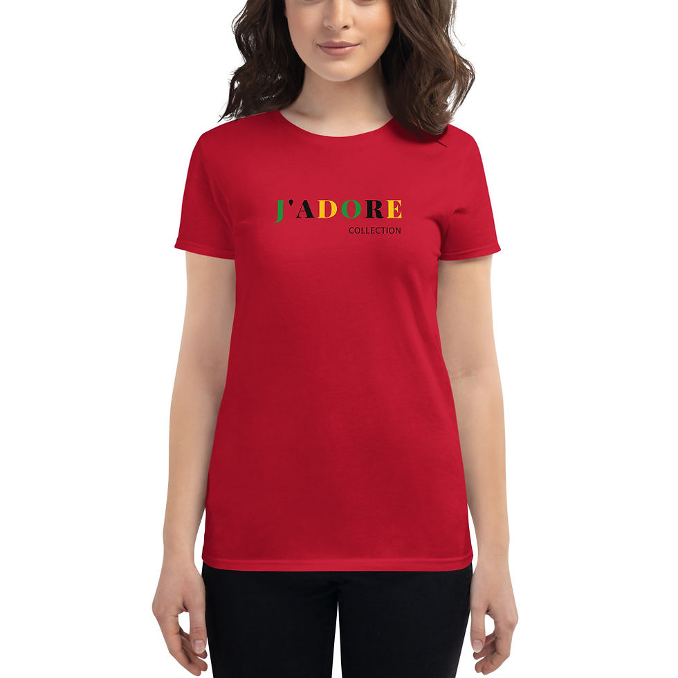 Thumbnail: J'ADORE COLLECTIONS Women's short sleeve t-shirt