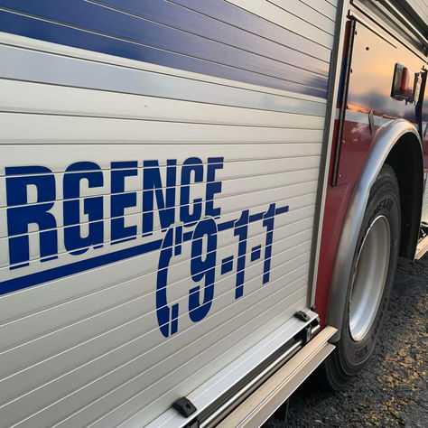 Intervention du service incendie de Thetford-Mines