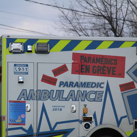 La grève des ambulanciers durera aussi longtemps que nécessaire