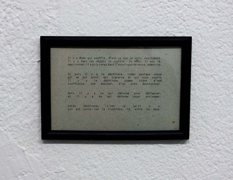 14 le souffle de Momo texte installatio
