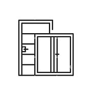 symbol-fur-die-farblinie-von-fenster-und-tur-piktogramm-fur-webseite-mobile-app-promo-bear