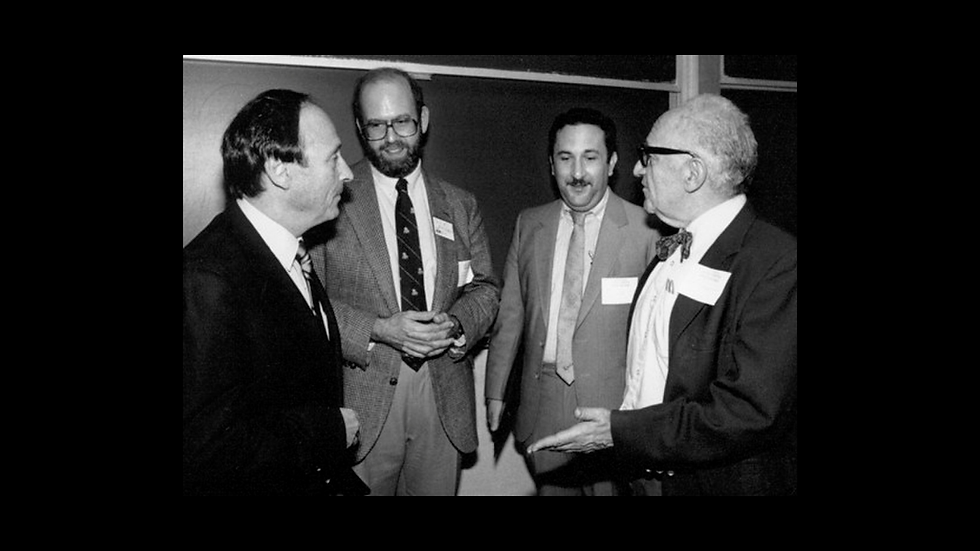 Burton Blumert Lew Rockwell David Gordon and Murray Rothbard