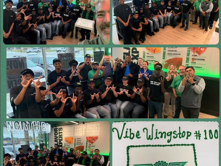 Wingstop Celebrates 100th Location