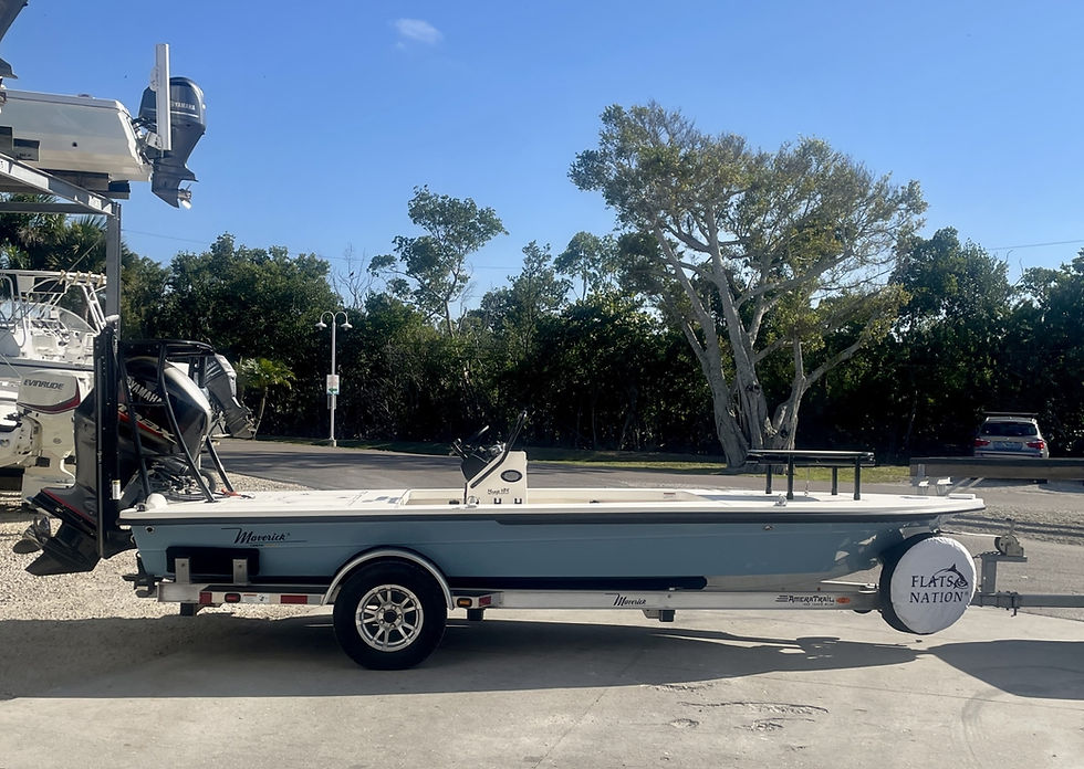 Skiff with the Flats Nation spare tire cover in testing, looking to add to our Store soon.