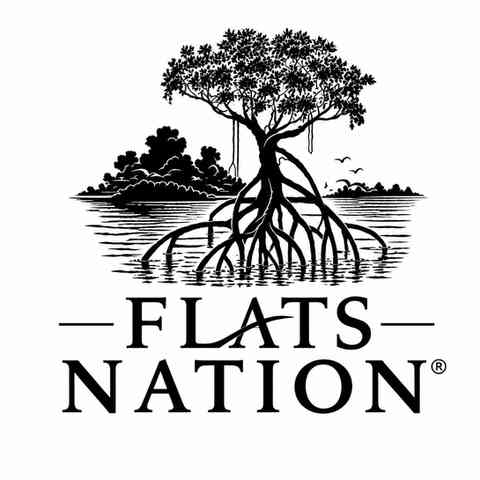 Flats Nation new Mangrove logo in black