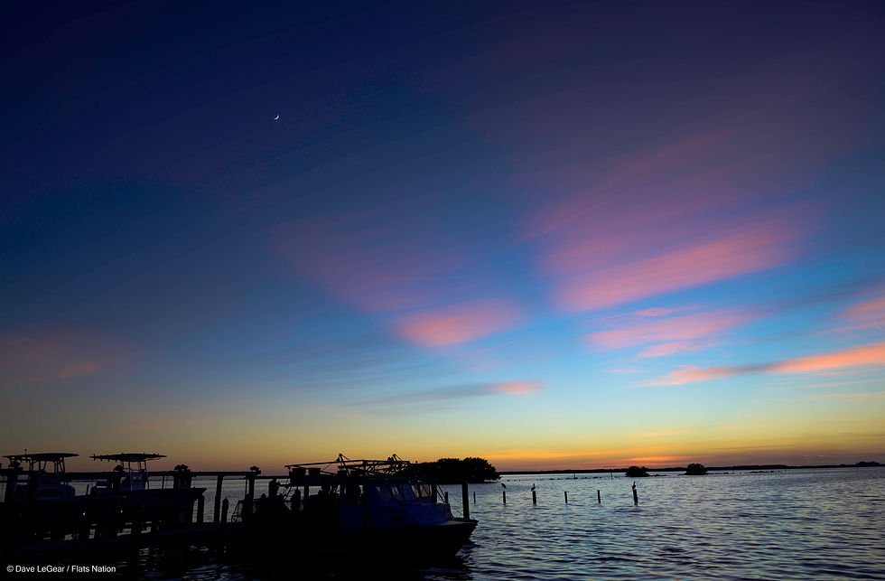 Sunset over Pine Island Sound
