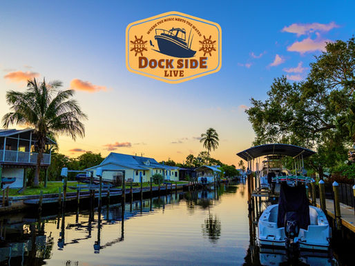 Dock side at sunset