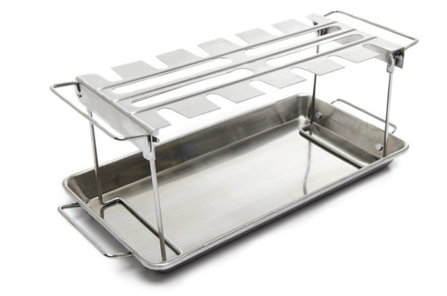 Using A Wingette Rack Wing Rack with Pan | sobies