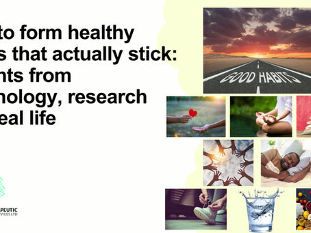 How to form healthy habits that actually stick