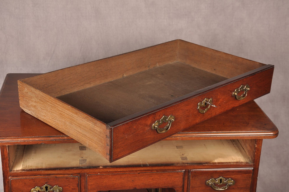 Thumbnail: 18th Century Mahogany Kneehole Desk