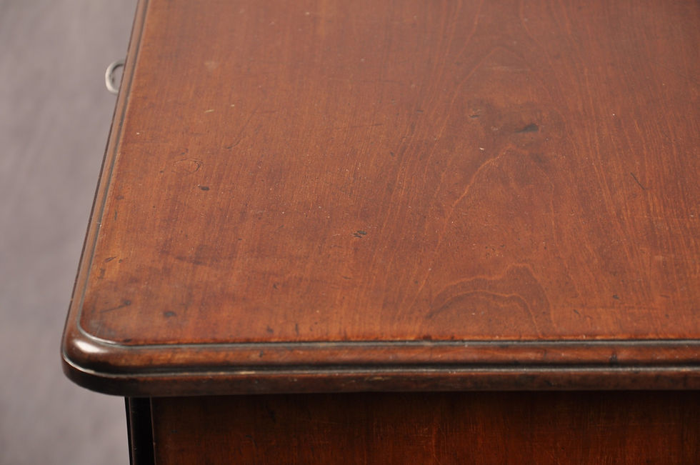 Thumbnail: 18th Century Mahogany Kneehole Desk