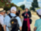 lead a pilgrimage