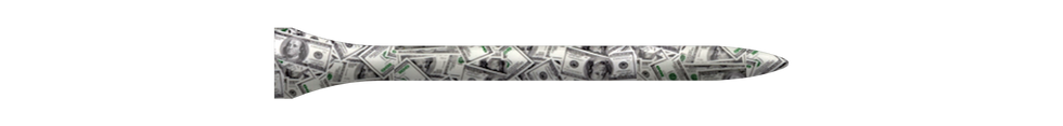 JrSizeGolfTee_Money Skin_Clear