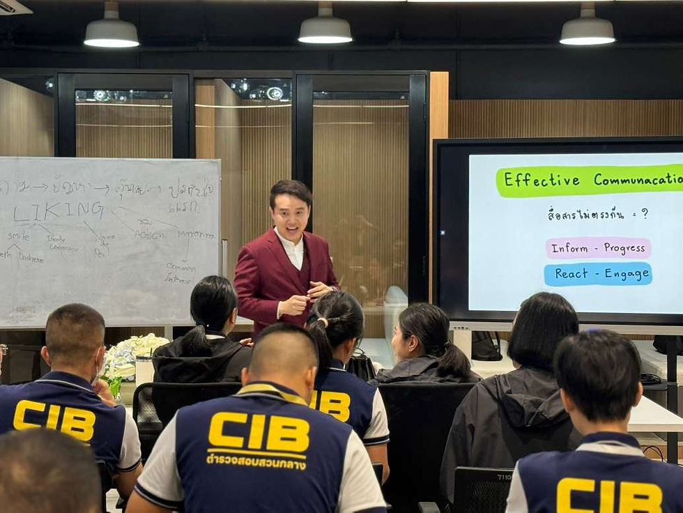 executive search-Morgan Newson as the main speaker for CIB Young Generation