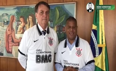 Marcelinho Carioca perde contrato após sua aparição com Bolsonaro