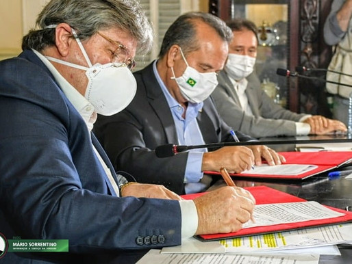 João Azevêdo e governadores assinam pré-acordo para operação comercial do projeto do São Francisco