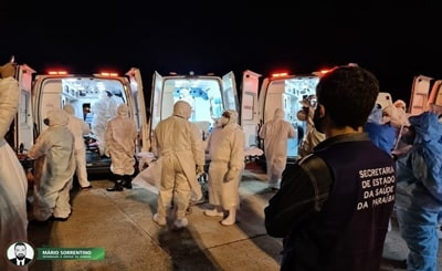 Paraíba recebe os pacientes vindo do Amazonas