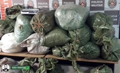 Polícia Militar apreende mais de 200 quilos de drogas em João Pessoa