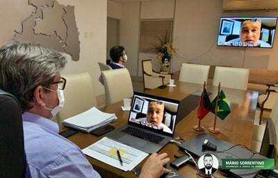 João e governadores do Nordeste discutem com Comitê Científico ações de enfrentamento do coronavírus