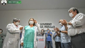 João Azevêdo inicia campanha de vacinação contra a Covid-19 e a distribuição das doses dos imuniz...